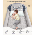 Патно легло за деца на надувување со патент за безбедносни браници